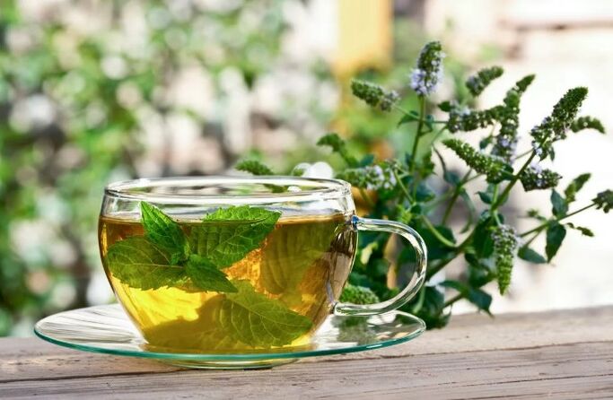 Té de menta